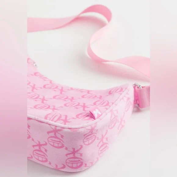 Pink Patterned Shoulder Bag - Picture 4 of 8